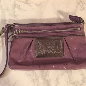 Coach Poppy wristlet